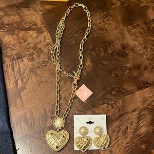 Cabi Necklace and Earrings